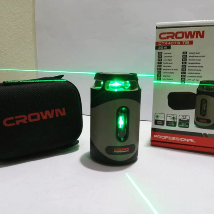 Niveau laser Mini 2 lignes 1x360° 30m CROWN