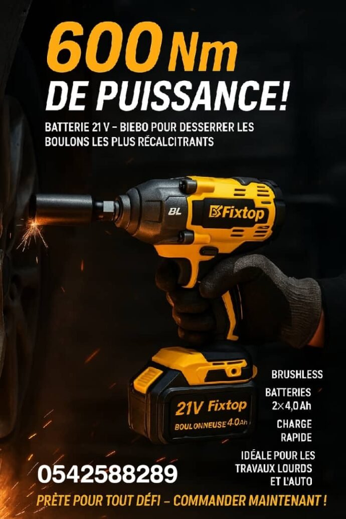 Boulonneuse A Batterie 21V 600nm
