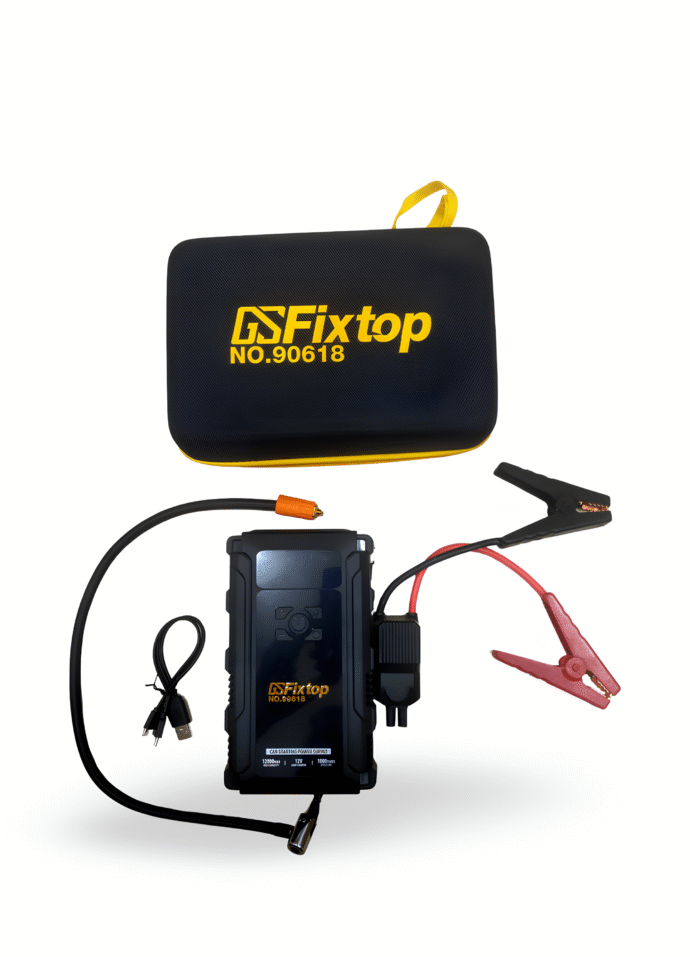 شاحن بطارية متعدد الوظائف سعة 12000 mah