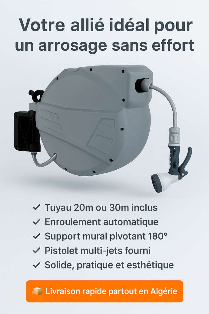 ENROULEUR DE TUYAU 20M